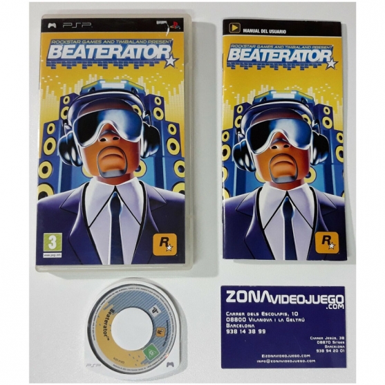 Beaterator, Sony Psp, Pal-Esp