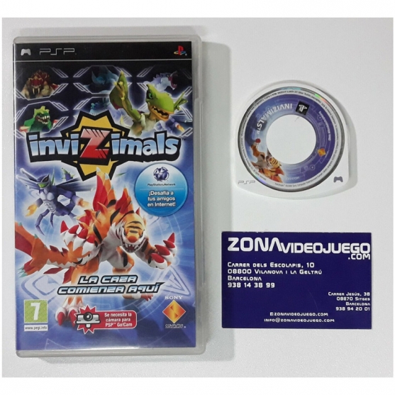 Invizimals, Sony Psp, Pal-Esp