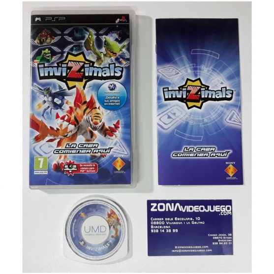 Invizimals, Sony Psp, Pal-Esp