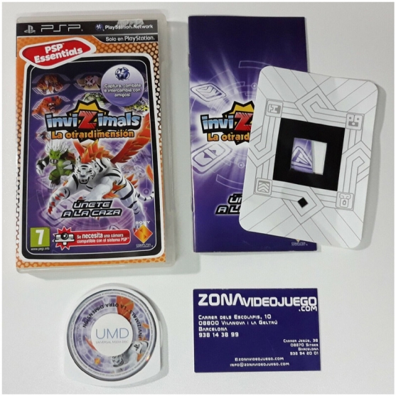 Invizimals la otra dimensión, Sony Psp, Pal-Esp