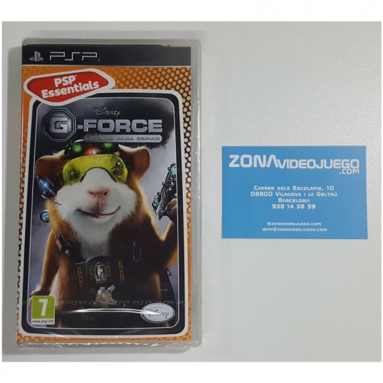 Diney G-Force Licencia para espiar, Sony Psp, Pal-Esp