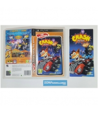 Caja y Manual, Crash Tag Team Racing, Sony PSP, PAL-ESP. SIN JUEGO