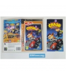 Caja y Manual, Crash Tag Team Racing, Sony PSP, PAL-ESP. SIN JUEGO