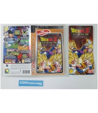 Caja y Manual, Dragon Ball Z Tenkaichi Tag Team, Psp Pal-Esp, No lleva el Juego