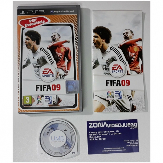 Fifa 09, Sony Psp, Pal-Esp