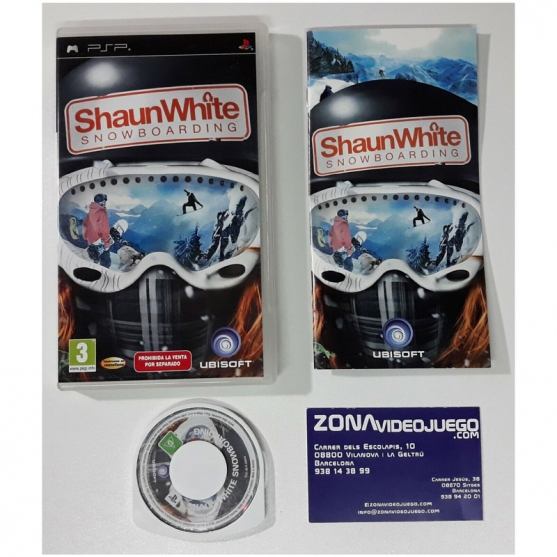 Shaun White Snowboarding, Sony Psp, Pal-Esp
