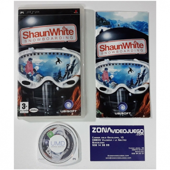 Shaun White Snowboarding, Sony Psp, Pal-Esp