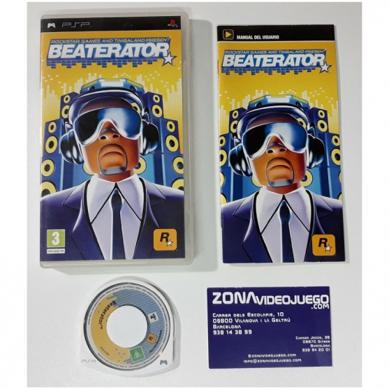 Beaterator, Sony Psp, Pal-Esp