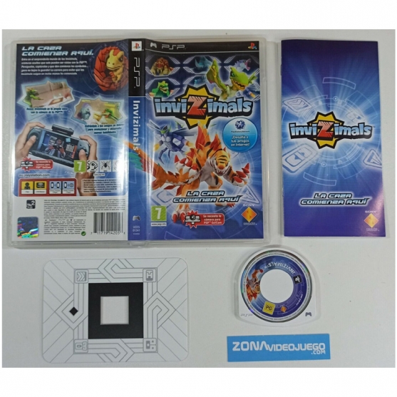 Invizimals, Sony Psp, Pal-Esp