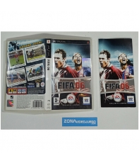 Caja y Manual, Fifa 06, Sony Psp, Pal-Esp. SIN JUEGO