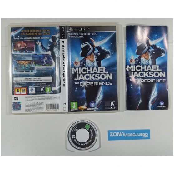 Michael Jackson The Experience, Sony Psp. Pal-Esp