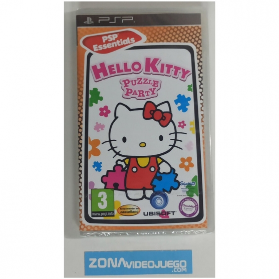 Hello Kitty Puzzle Party, Sony Psp, Pal-Esp