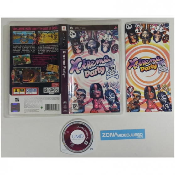 X-treme Party, Sony Psp, Pal-Esp