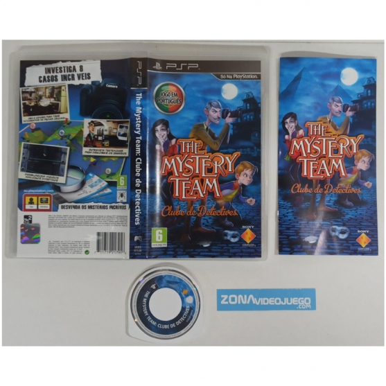 The Mystery Team Clube de Detectives, Sony Psp, Pal-portugal
