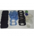 Lote Auriculares, accesorios psp, carcasas mando 360. SIN GARANTIA, PARA PIEZAS