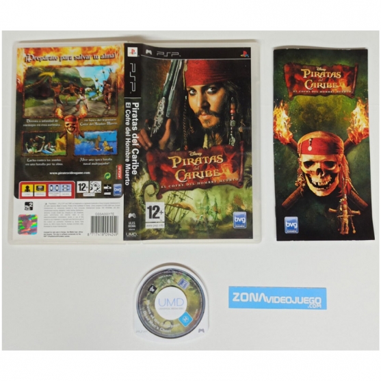 Piratas del Caribe El Cofre del Hombre Muerto, Sony Psp, Pal-Esp
