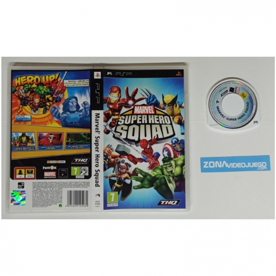 Marvel Super Hero Squad, Sony Psp, Pal-Esp