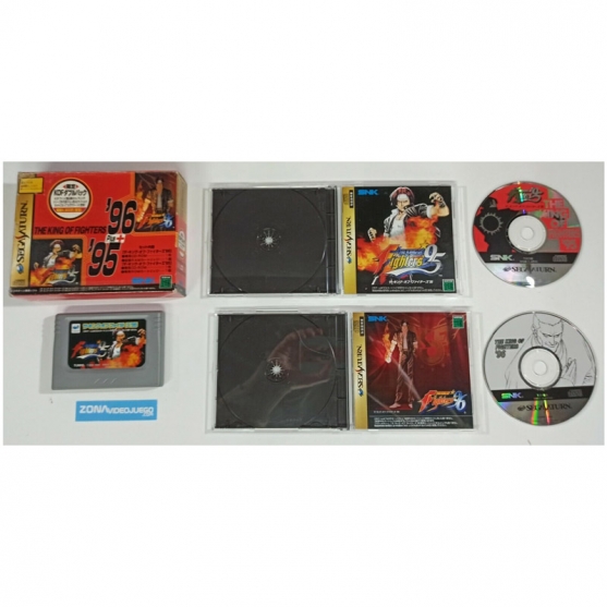 The King of Fighters '96 + '95 PLUS +, Sega Saturn, Ntsc-Jap. SIN RAM