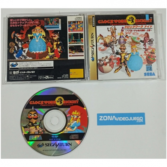 Clockwork Knight Pepperouchau's Adventure, Sega Saturn, Ntsc-Jap