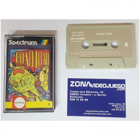 Road Toad, Sinclair Zx Spectrum