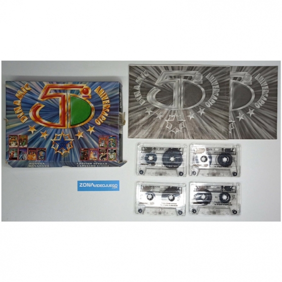 Dinamic 5º Aniversario, 12 juegos, completo. Sinclair Zx Spectrum