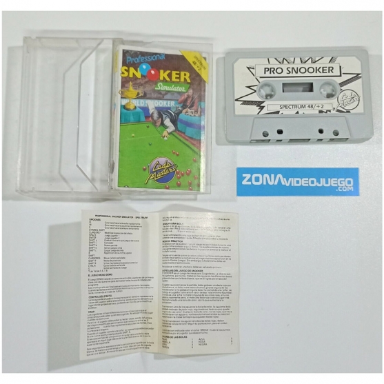 Professional Snooker Simulator, Sinclair ZX Spectrum