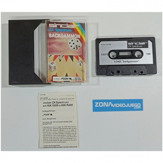 Backgammon, Sinclair ZX Spectrum
