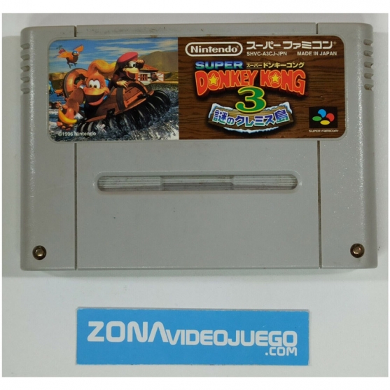 Super Donkey Kong 3, Nintendo Super Famicom. Ntsc-Jap