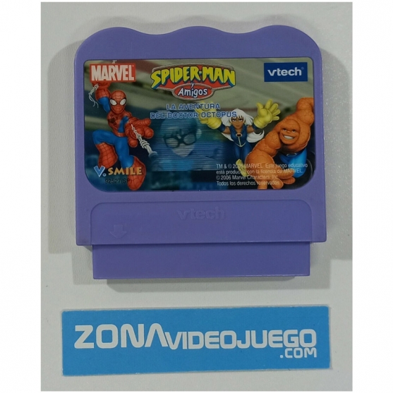 SPIDER-MAN Y AMIGOS LA AVENTURA DEL DOCTOR OCTOPUS, V-TECH V-SMILE