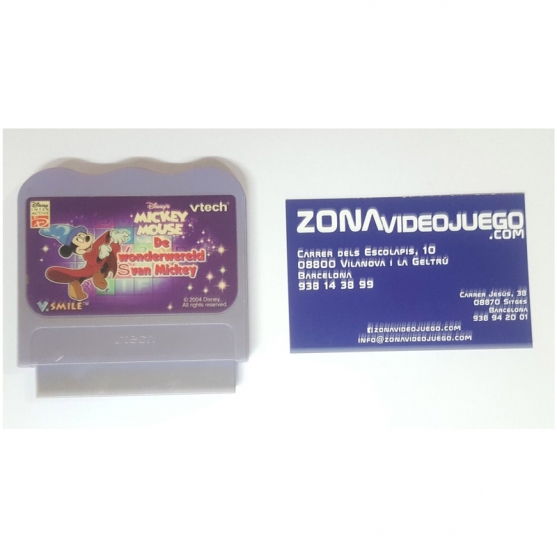 Disney's Mickey Mouse De Wonderwereled van Mickey, V-Smile Vtech (Holandés)