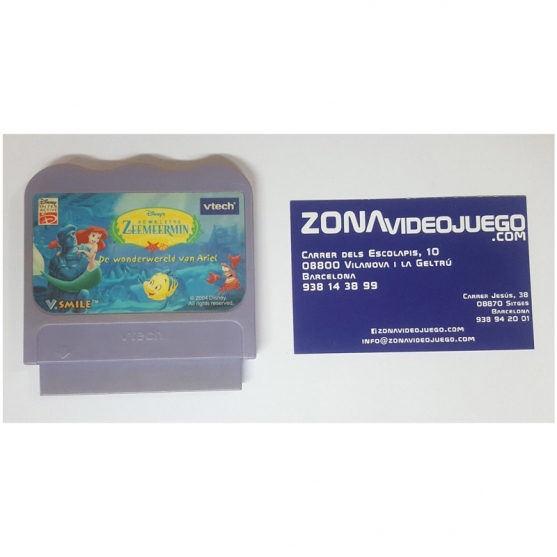 Disney's De Kleine Zeemeermin (la Sirenita), V-Smile Vtech (Holandés)