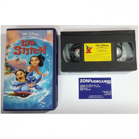 Walt Disney Los Clasicos, Lilo & Stich, película VHS.