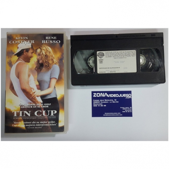 Tin Cup, película VHS