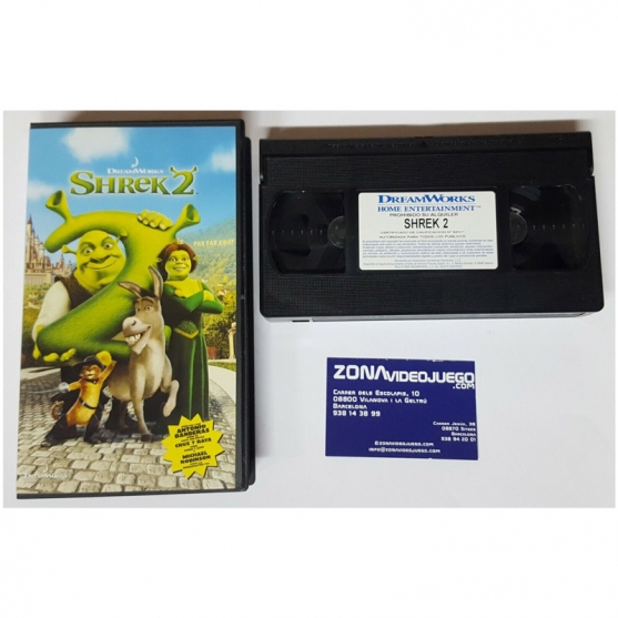 Shrek 2, Película Vhs