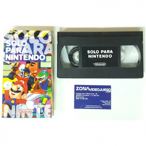 Solo para Nintendo, año 1997, 55 minutos. VHS
