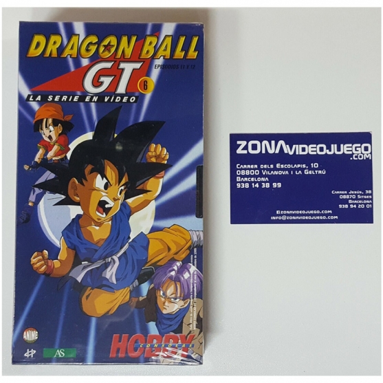 Dragon Ball Gt 6, La serie en vídeo, Episodios 11 y 12. VHS