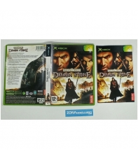 Caja y manual, Forgotten Realms Demon Stone, Microsoft Xbox. Pal-Esp, SIN JUEGO