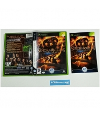 Caja y manual, El Señor de los Anillos la tercera edad, XboxPal-Esp, SIN JUEGO