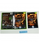 Caja y manual, El Señor de los Anillos la tercera edad, XboxPal-Esp, SIN JUEGO