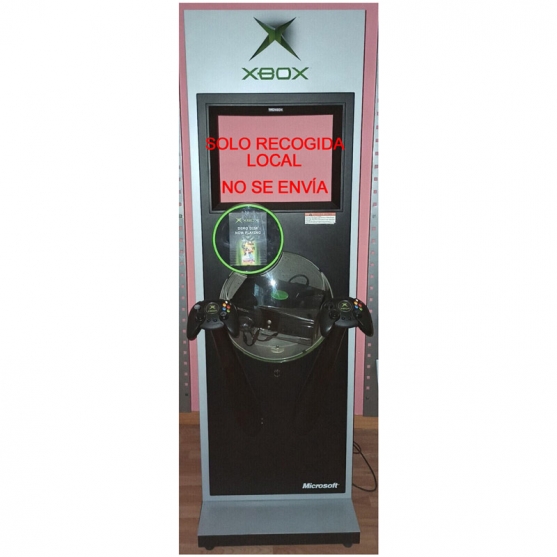 Mueble Expositor Demo Xbox Microsoft 2002