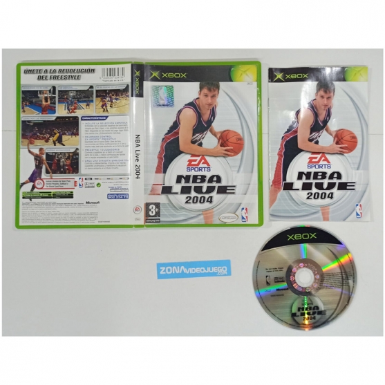 Nba Live 2004, Xbox, Pal-Esp