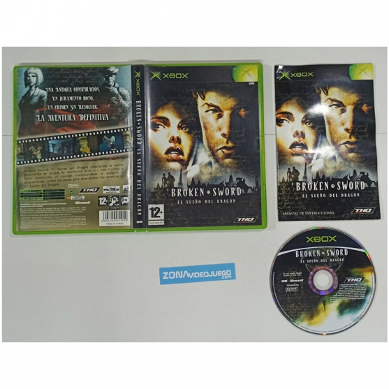 Broken Sword El Sueño del Dragón, Xbox, Pal-Esp