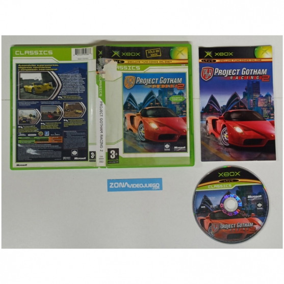 Project Gotham Racing 2, Xbox, Pal-Esp