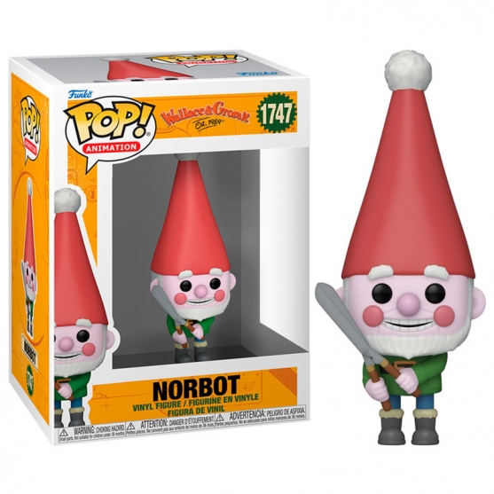 Pop! Animation Norbot 1747 Wallace & Gromit Est. 1989