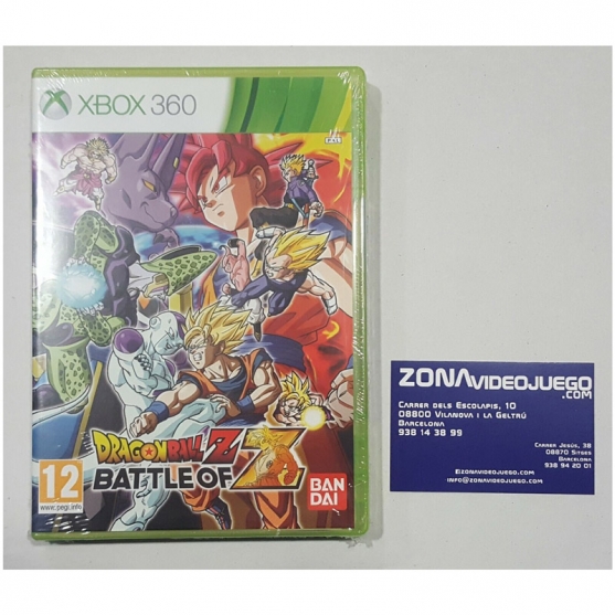 Dragon Ball Z Battle of Z, Xbox 360, Pal-Eur