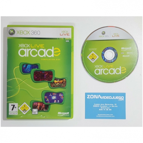 Xbox Live Arcade Compilation Disc, Xbox 360, Pal-eur