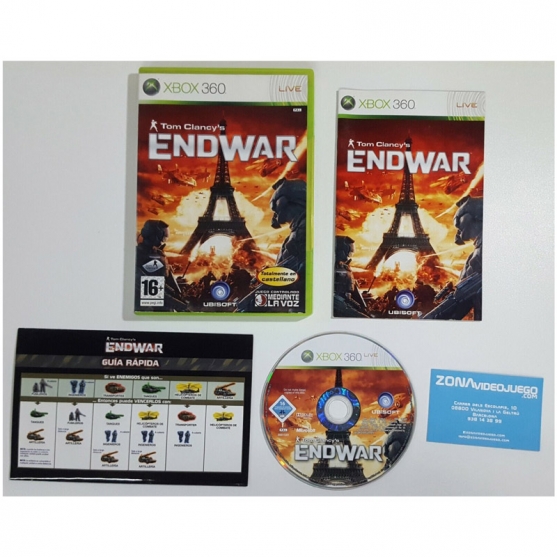Tom Clancy's Endwar, Xbox 360, Pal-esp