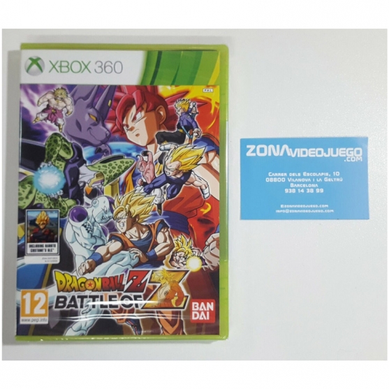 Dragon Ball Z Battle of Z, Xbox 360, Pal-Eur