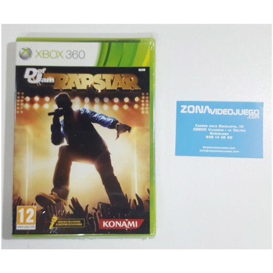 Def Jam Rapstar, Xbox 360, Pal-Esp