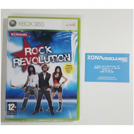 Rock Revolution, Xbox 360, Pal-esp